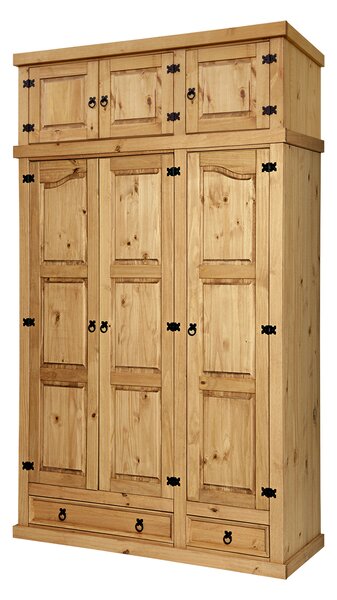 Skriňa 3-dverová CORONA vosk 162818