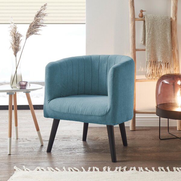 KOKTAILOVÉ KRESLO, textil, modrá Livetastic - Kreslá, Online Only