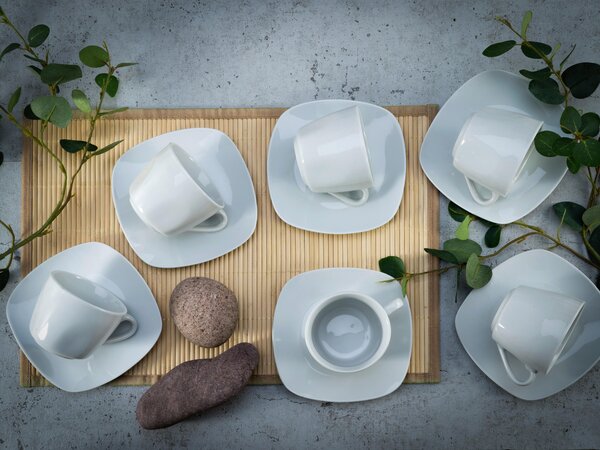 KÁVOVÝ SERVIS, porcelán Creatable - Jedálenské sety, Online Only