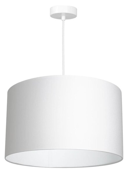 Luster na lanku ARDEN 1xE27/60W/230V pr. 40 cm biela