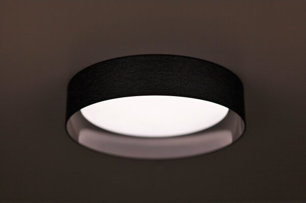 Duolla - LED Stropné svietidlo ROLLER LED/24W/230V pr. 45 cm antracit