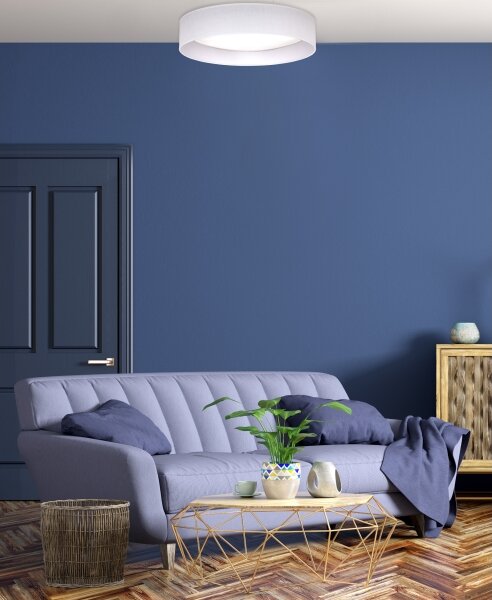 Duolla - LED Stropné svietidlo ROLLER LED/24W/230V pr. 45 cm biela