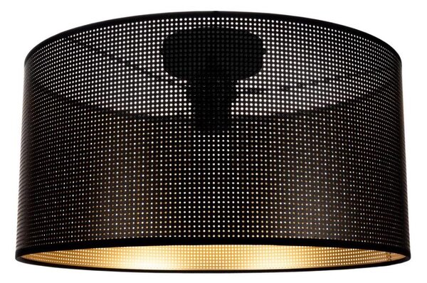 Stropné svietidlo ALDO 1xE27/60W/230V pr. 40 cm čierna