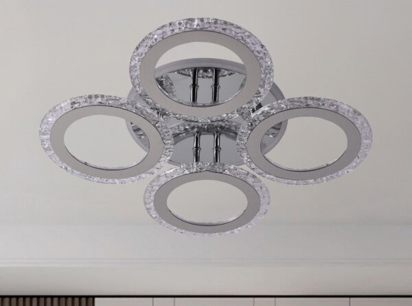 LED Stmievateľný prisadený luster LED/55W/230V 3000-6500K + DO