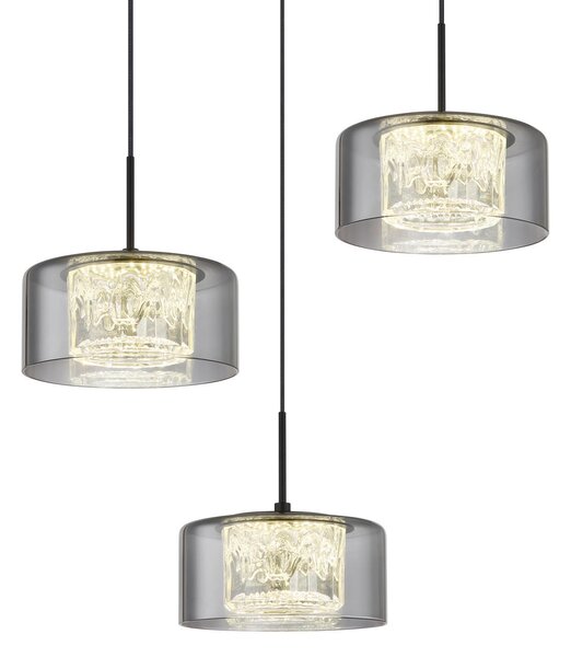 ZÁVESNÉ LED SVIETIDLO, 40/150 cm Globo - Online Only bytové doplnky, Online Only