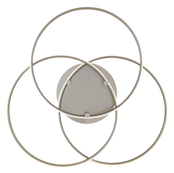 STROPNÉ LED SVIETIDLO, 45,6/9,4 cm Globo - Online Only bytové doplnky, Online Only