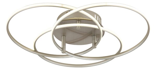 STROPNÉ LED SVIETIDLO, 45,6/9,4 cm Globo - Online Only bytové doplnky, Online Only