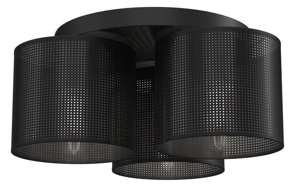 Luster prisadený LOFT SHADE 3xE27/60W/230V čierna
