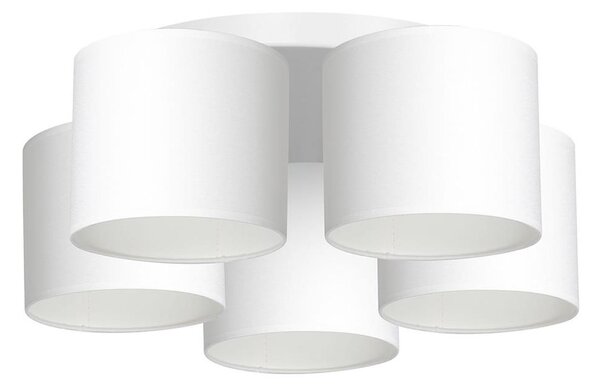 Luster prisadený ARDEN 5xE27/60W/230V biela