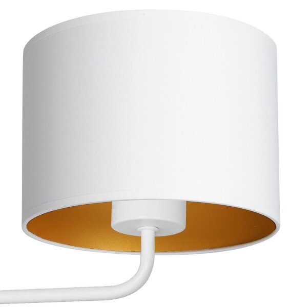 Nástenná lampa ARDEN 1xE27/60W/230V biela/zlatá