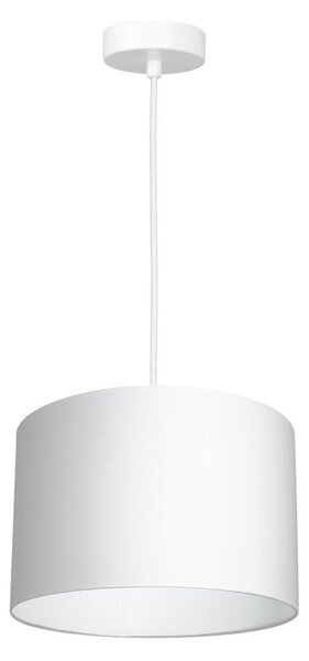 Luster na lanku ARDEN 1xE27/60W/230V pr. 25 cm biela