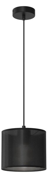 Luster na lanku LOFT SHADE 1xE27/60W/230V pr. 18 cm čierna