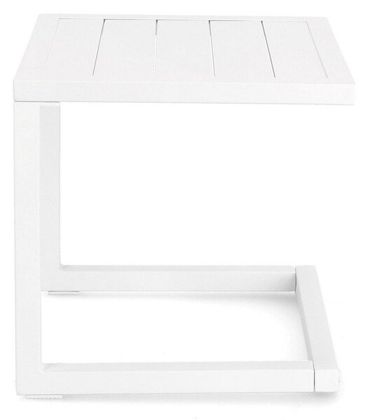 Hliníkový záhradný stolík 40x40 cm Hilde – Bizzotto