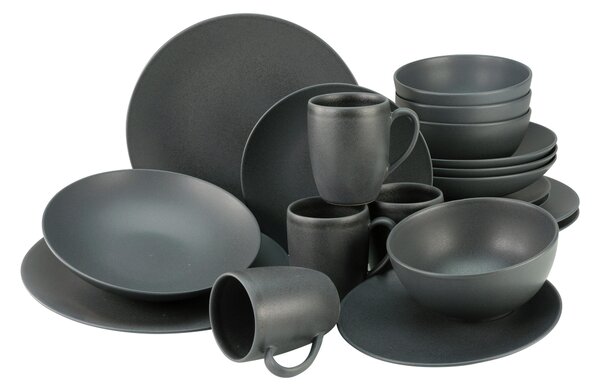 KOMBINOVANÝ SERVIS Soft Touch black 20-dielne Creatable - Online Only bytové doplnky, Online Only