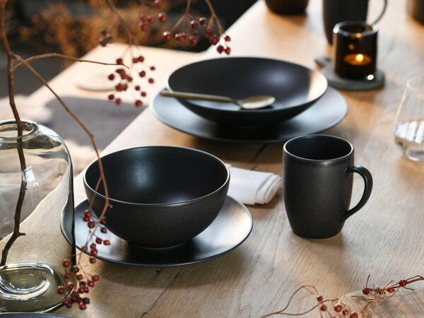 KOMBINOVANÝ SERVIS Soft Touch black 20-dielne Creatable - Online Only bytové doplnky, Online Only