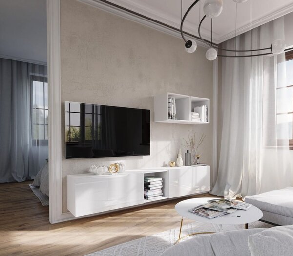 Moderná obývacia stena BRADT 22 - biela