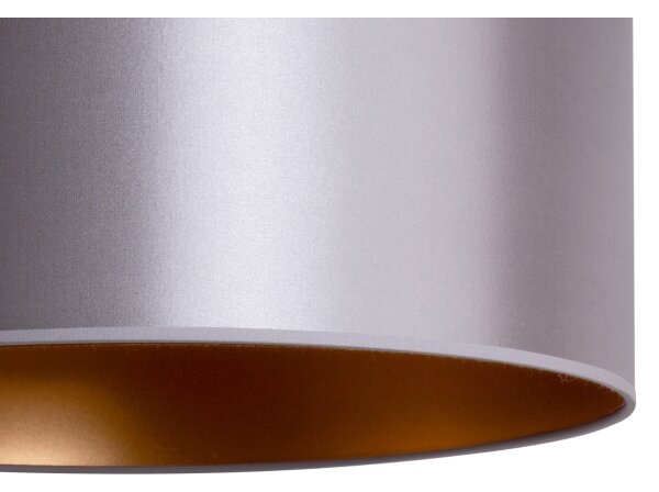 Duolla - Luster na lanku CANNES 1xE27/15W/230V pr. 50 cm strieborná/medená