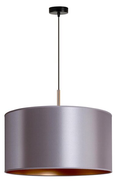 Duolla - Luster na lanku CANNES 1xE27/15W/230V pr. 45 cm strieborná/medená