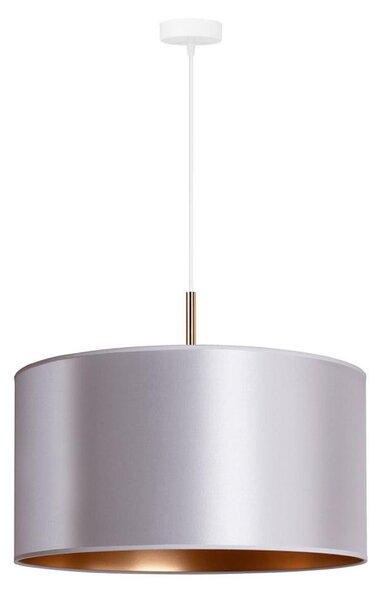 Duolla - Luster na lanku CANNES 1xE27/15W/230V pr. 45 cm strieborná/medená