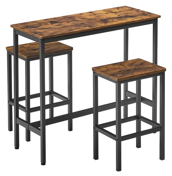 BAROVÁ SADA, hnedá, čierna, 100/40/90 cm Boxxx - Online Only jedálne, Online Only