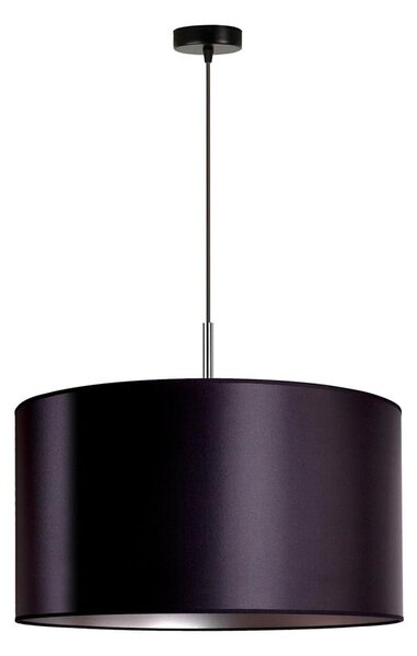 Duolla - Luster na lanku CANNES 1xE27/15W/230V pr. 45 cm čierna/strieborná