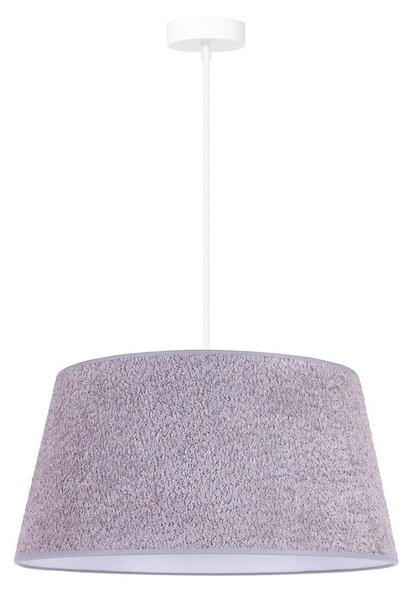 Duolla - Luster na lanku BOUCLE 1xE27/15W/230V pr. 50 cm šedá