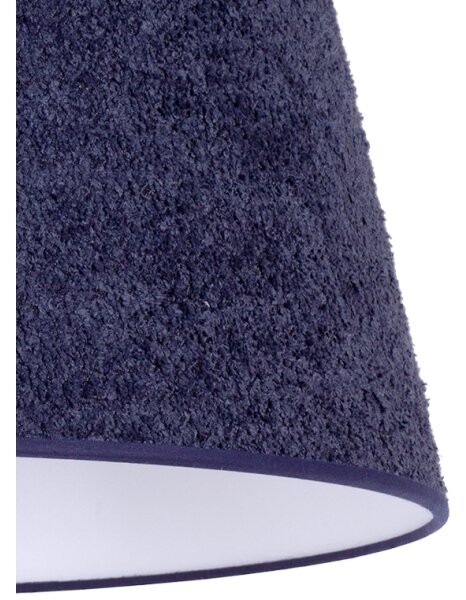 Duolla - Luster na lanku BOUCLE 1xE27/15W/230V pr. 50 cm modrá