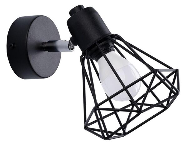 Sollux SL.1105 - Nástenné bodové svietidlo ARTEMIS 1xE14/40W/230V čierna