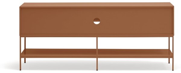 TV stolík v tehlovej farbe 175x74x45 cm Platt – Teulat