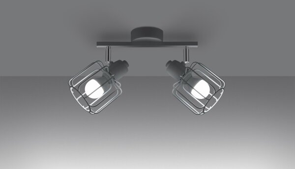 Sollux SL.1112 - Bodové svietidlo BELUCI 2xE14/40W/230V biela