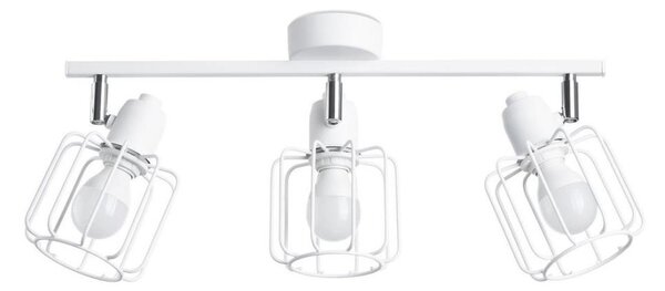 Sollux SL.1113 - Bodové svietidlo BELUCI 3xE14/40W/230V biela