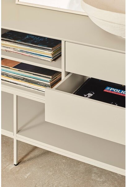 TV stolík v tehlovej farbe 175x74x45 cm Platt – Teulat