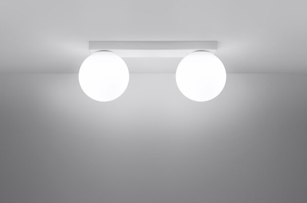 Sollux SL.1147 - Stropné svietidlo YOLI 2xG9/12W/230V biela