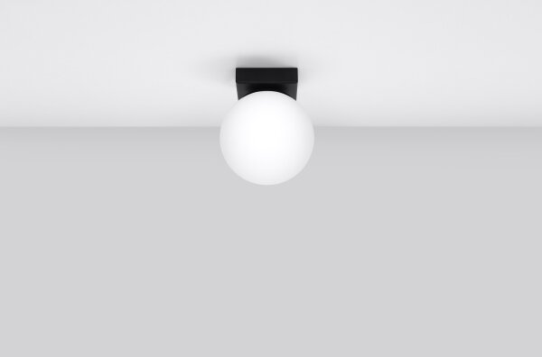 Sollux SL.1151 - Stropné svietidlo YOLI 1xG9/12W/230V čierna