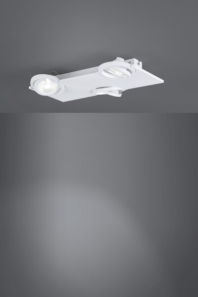 STROPNÉ LED SVIETIDLO, 42/29/6 cm Eglo - Online Only bytové doplnky, Online Only