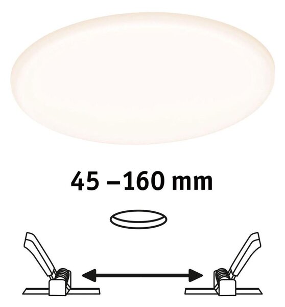 Paulmann 92389 - LED/17W IP44 Kúpeľňové podhľadové svietidlo VARIFIT 230V