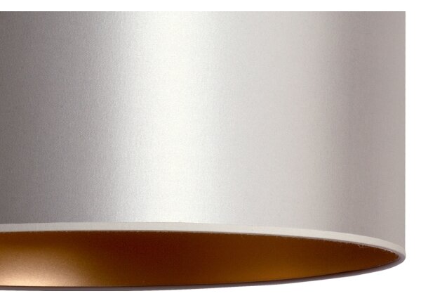 Duolla - Luster na lanku CANNES 1xE27/15W/230V pr. 50 cm strieborná/medená