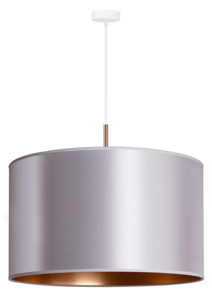 Duolla - Luster na lanku CANNES 1xE27/15W/230V pr. 50 cm strieborná/medená