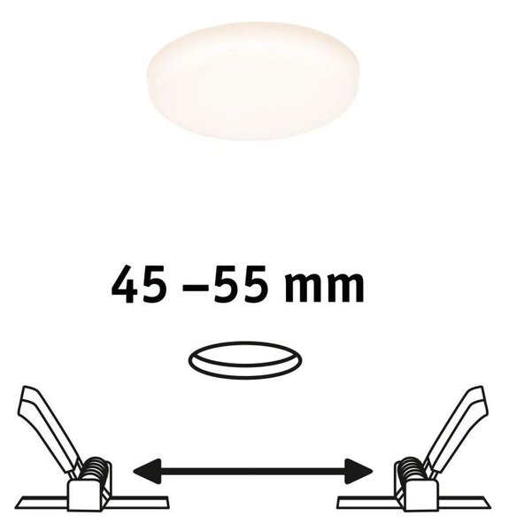 Paulmann 92387 - LED/4,5W IP44 Kúpeľňové podhľadové svietidlo VARIFIT 230V