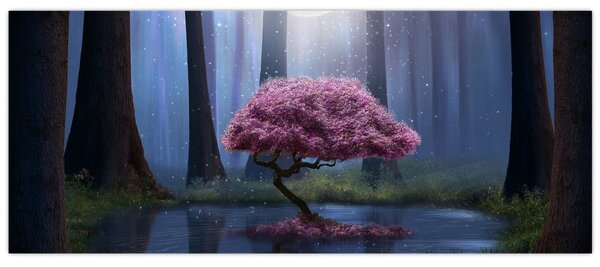 Obraz - Magická noc (120x50 cm)