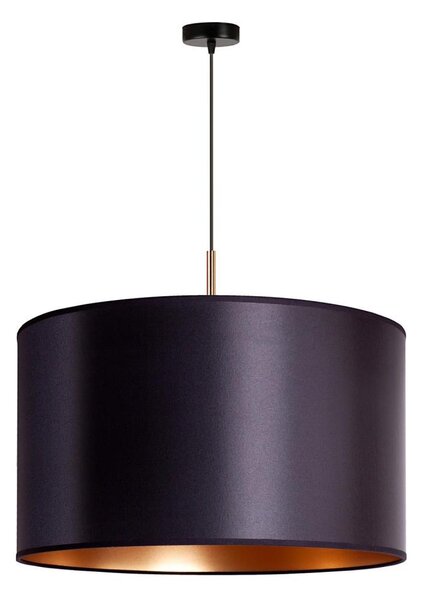 Duolla - Luster na lanku CANNES 1xE27/15W/230V pr. 50 cm čierna/medená