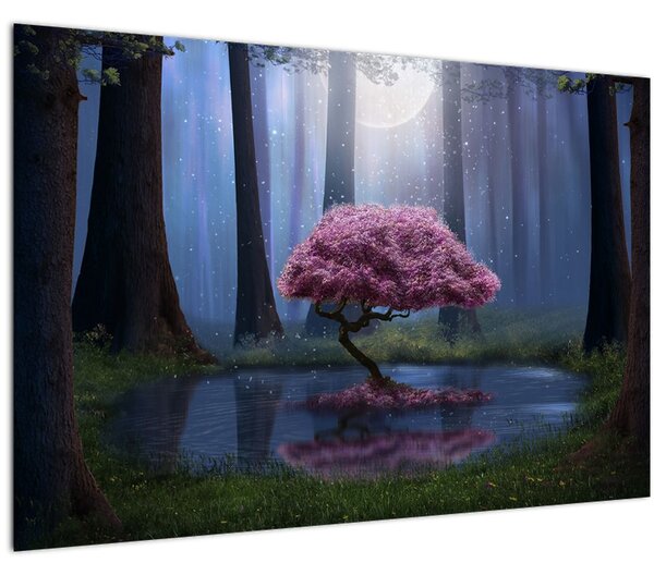 Obraz - Magická noc (90x60 cm)