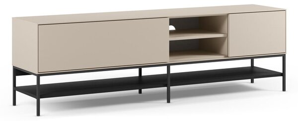 Krémový TV stolík 180x55x35 cm Amira – Marckeric