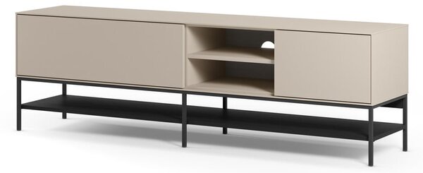 Krémový TV stolík 180x55x35 cm Amira – Marckeric