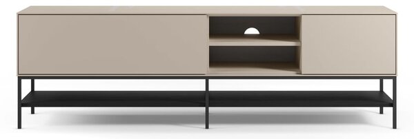 Krémový TV stolík 180x55x35 cm Amira – Marckeric