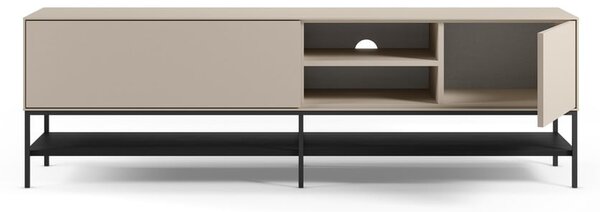 Krémový TV stolík 180x55x35 cm Amira – Marckeric