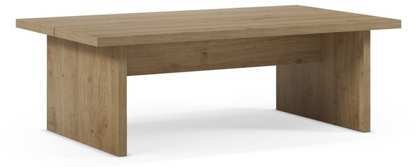 Konferenčný stolík s doskou v dubovom dekore v prírodnej farbe 70x120 cm Loana – Marckeric