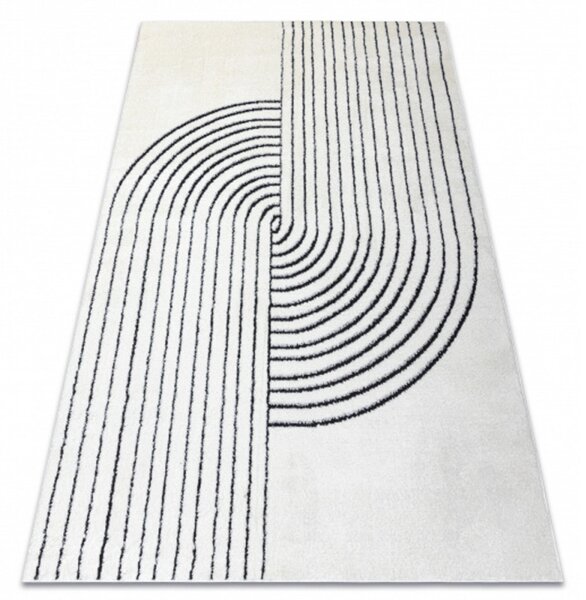 Kusový koberec Celtis krémovočierný 80x150cm