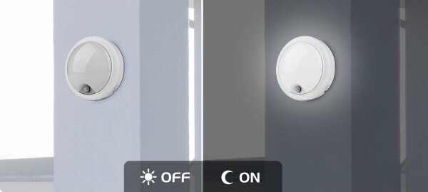 Rabalux 77029 - LED Vonkajšie nástenné svietidlo so senzorom LED/15W/230V IP54