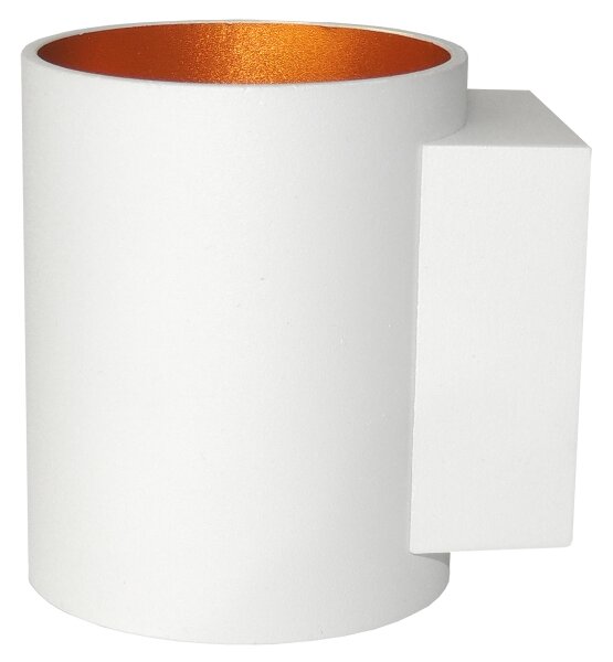 Nástenné svietidlo SQUALLA TUBA 1xG9/50W/230V biela/zlatá